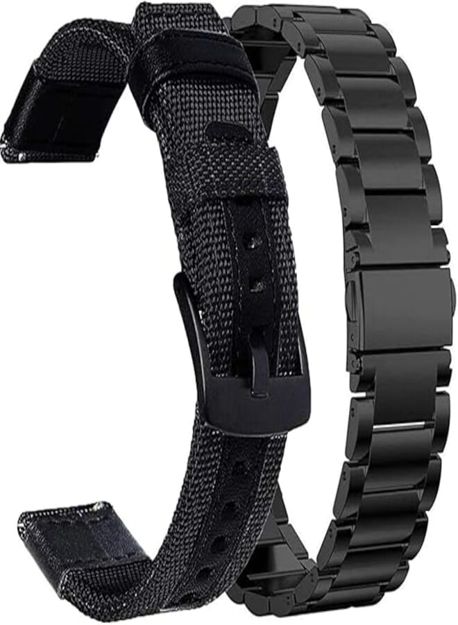 Olytop for 20mm 22mm Nylon & Metal Watch Wrist Bands